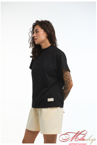 Жіноча футболка-реглан з бавовни Luna L026 Kira